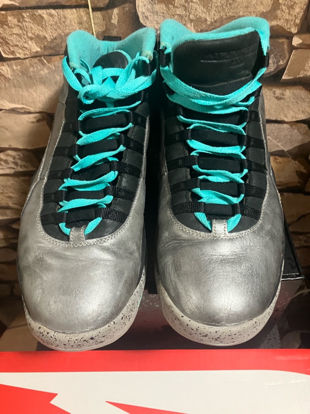 Jordan Retro 10 Lady Liberty Size 13 GUC - Picture 3 of 6